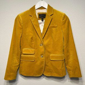 J. Crew Schoolboy Blazer Velvet Size 2P